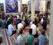 سخنرانی در جمع اهالی  منطقه  شهید کریمی ( مسجد النبی ص )